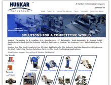 Tablet Screenshot of hunkarpack.com